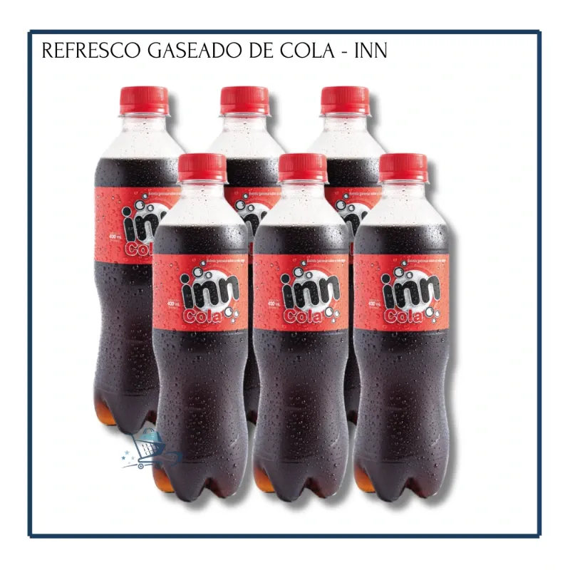 Refresco Gaseado de Cola - Inn 400ml (6u)