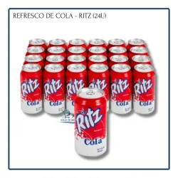 Refresco Gaseado de Cola - Ritz (24u)