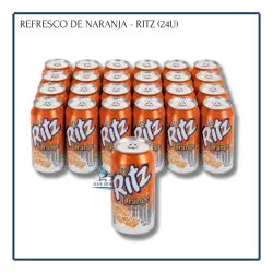 Refresco Gaseado de Naranja - Ritz (24u)