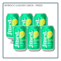 Refresco Gaseado de Limón - Frised (6u)