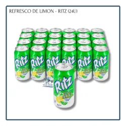 Refresco Gaseado de Limón - Ritz (24u)