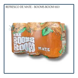 Refresco Gaseado de Mate - Booms Boom (6u)