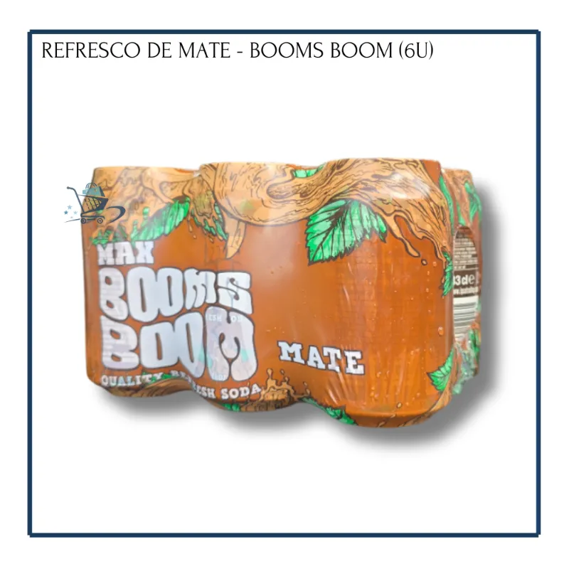 Refresco Gaseado de Mate - Booms Boom (6u)