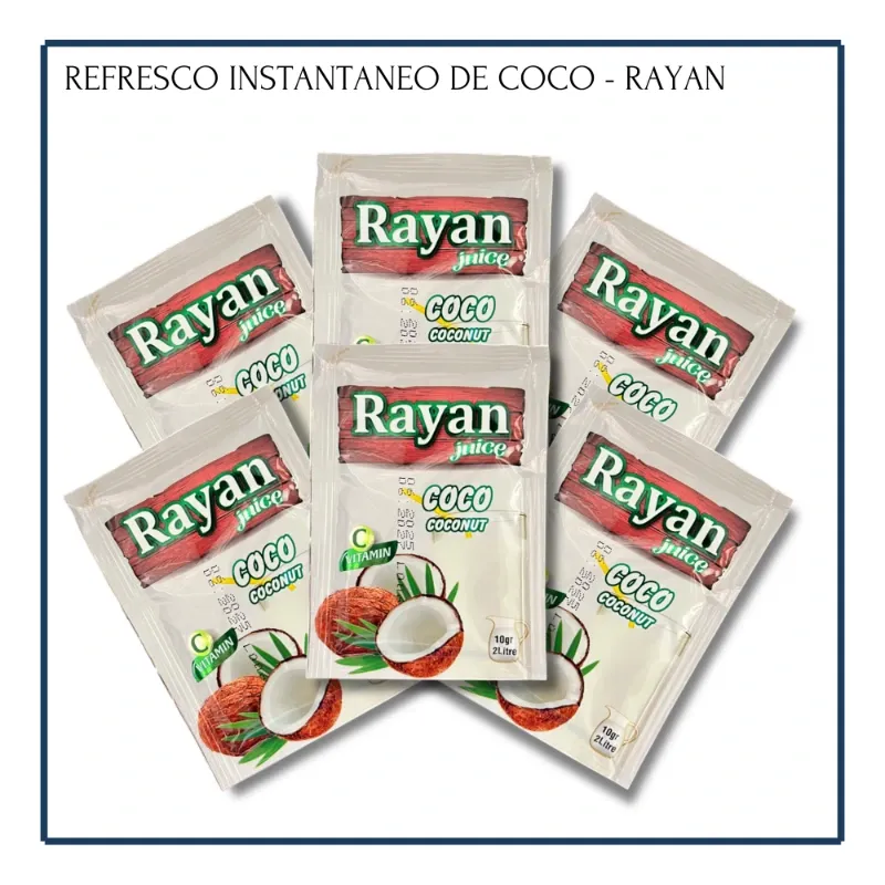 Refresco Instantáneo de Coco - Rayan (6u)