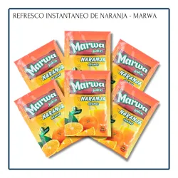 Refresco Instantáneo de Naranja - Marwa (6u)