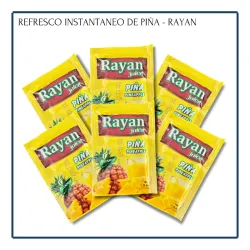 Refresco Instantáneo de Piña - Rayan (6u)