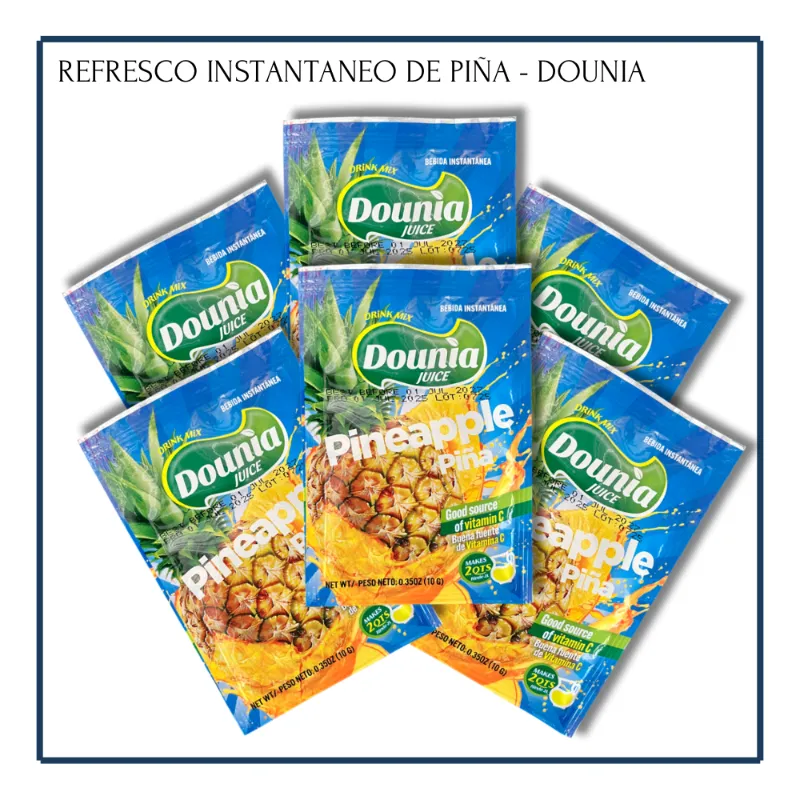 Refresco Instantáneo Piña - Dounia (6u)