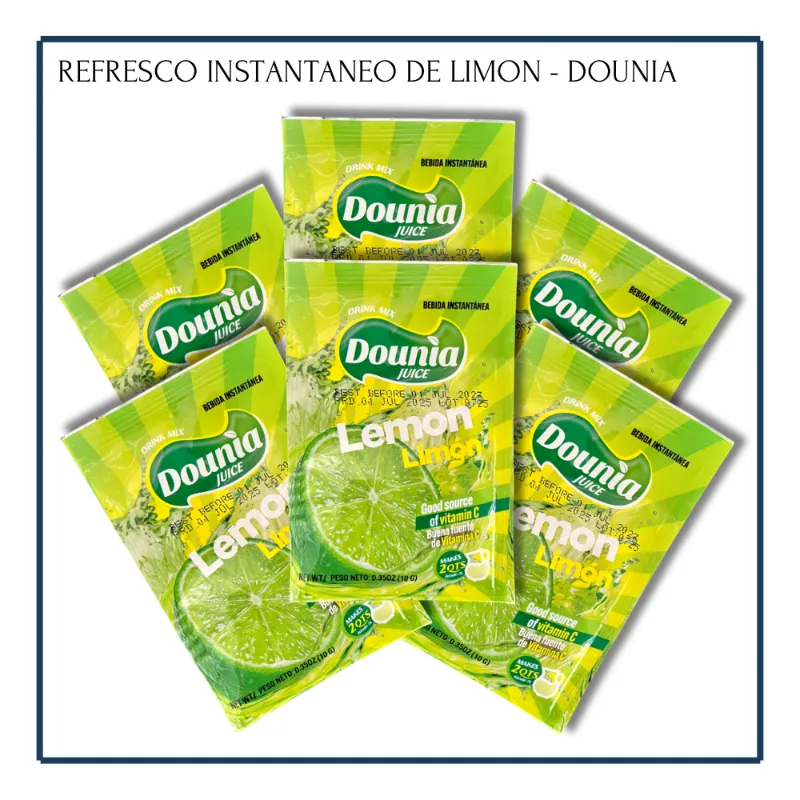 Refresco Instantáneo Limón - Dounia (6u)