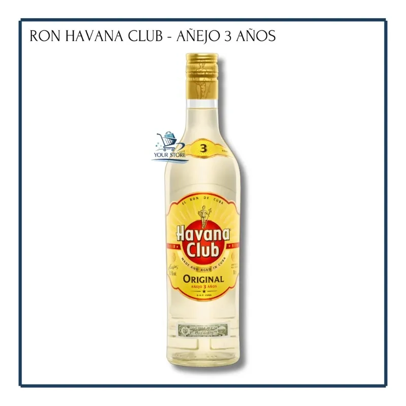Ron Havana Club – Añejo 3 Años (700ml)
