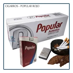 Rueda de Cigarros - Popular Rojo (10 cajas)