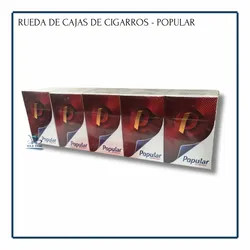 Rueda de Cigarros - Popular Rojo (10 cajas)