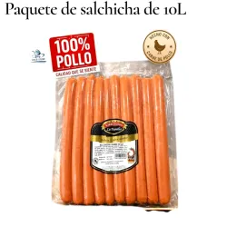 Salchicha de pollo (10L)