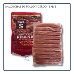 Salchichas de Pollo y Cerdo - Bar S (5lb)