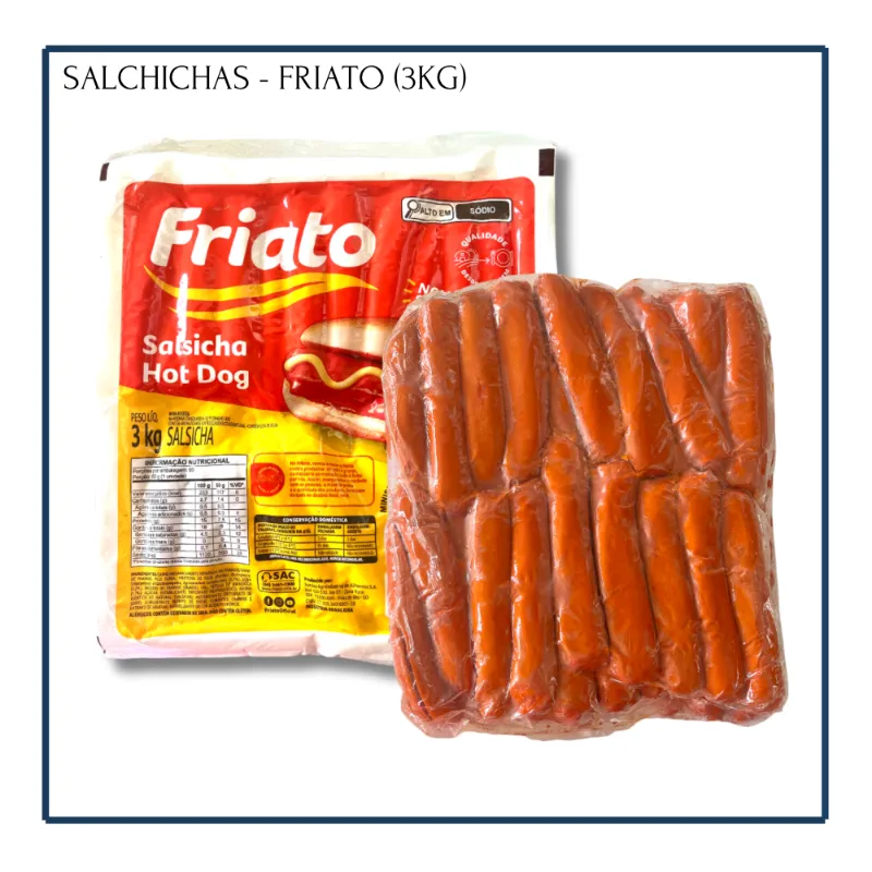 Salchichas de Pollo - Friato (3.0Kg)