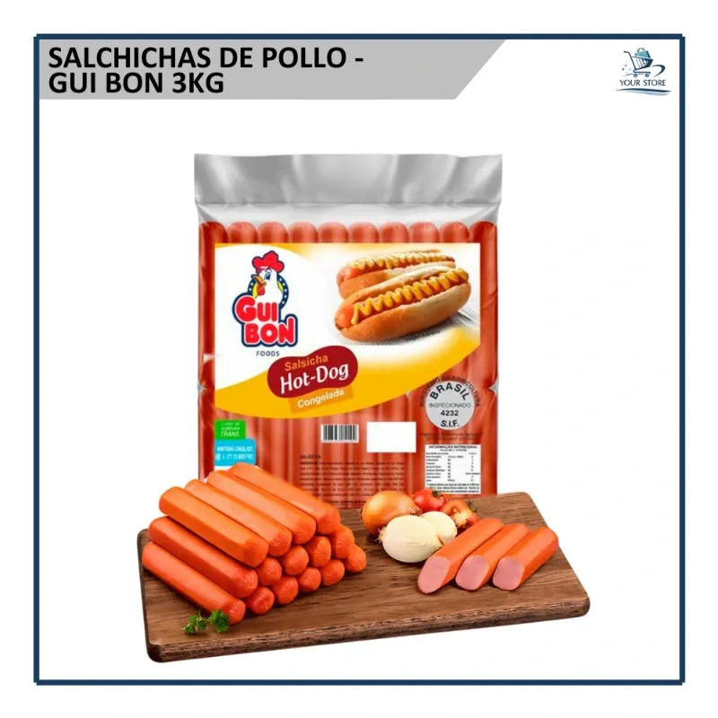 Salchichas de Pollo - Polskamp (3.0Kg)