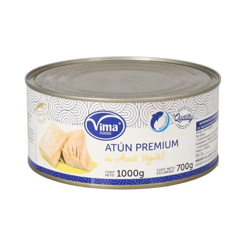 Atún en aceite de vegetal (1kg)