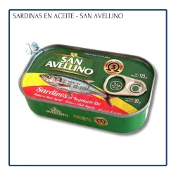 Sardinas en Aceite - San Avellino (125g) 