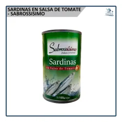 Sardinas en Tomate - Sabrossisimo (155g)
