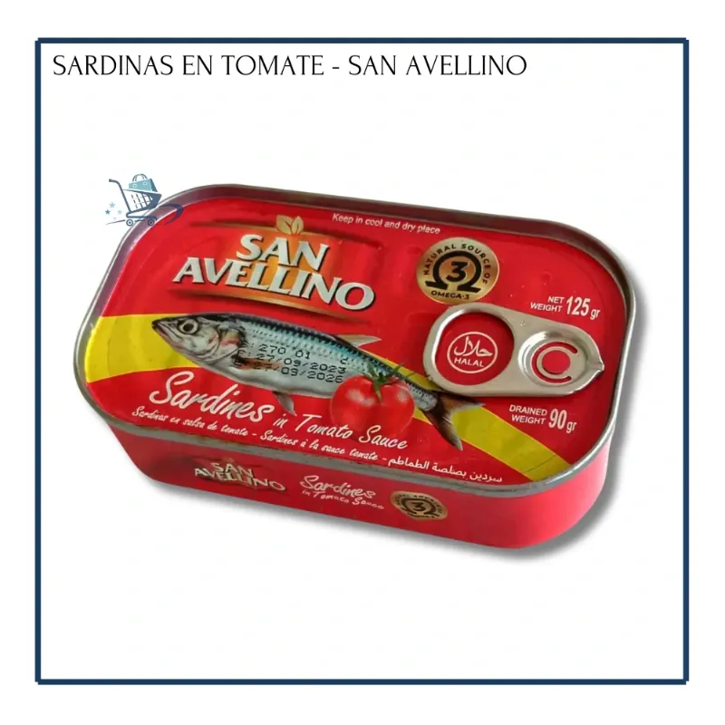 Sardinas en Tomate - San Avellino (125g)