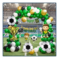 Set de Globos Futbol (140pzas)