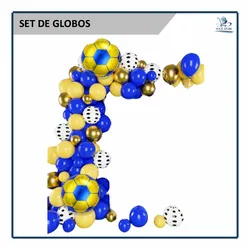 Set de Globos Futbol