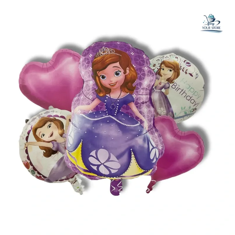 Set de Globos Princesa Sofía 