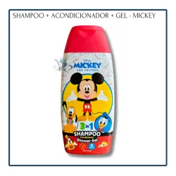 Shampoo + Acondicionador + Gel de Baño - Mickey (300ml)