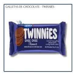 Galletas de Chocolate - Twinnies 12u (276g)