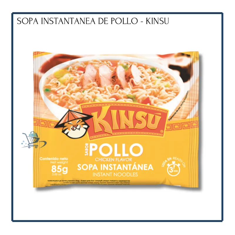 Sopa Instantánea de Pollo - Kinsu (85g)