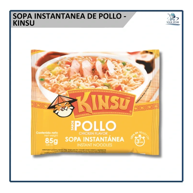 Sopa Instantánea de Pollo - Kinsu (85g)