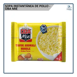 Sopa Instantánea de Pollo - Oba Mie (75g)