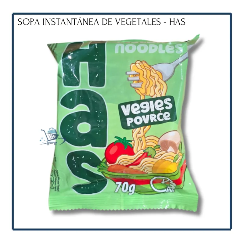 Sopa Instantánea de Vegetales - Has (70g)
