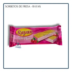 Sorbeto de Fresa - Rayan