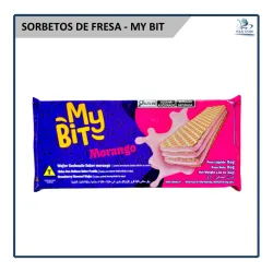Sorbetos de Fresa - My Bit (80g)