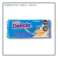 Sorbetos de Vainilla - Delicia (432g)