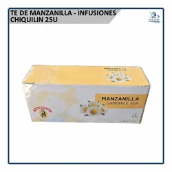 Te de Manzanilla - Infusiones Chiquilin (25u)