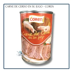 Carne de Cerdo en su Jugo - Coren (400g)