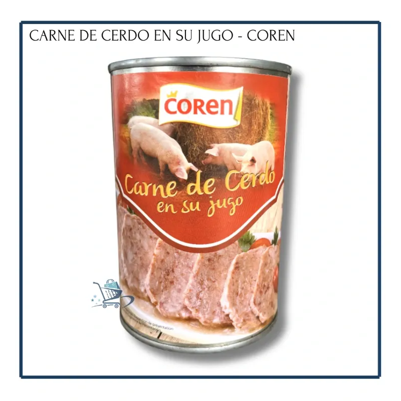 Carne de Cerdo en su Jugo - Coren (400g)