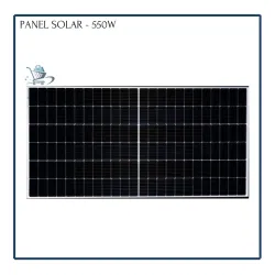 Panel bifaciales 550w