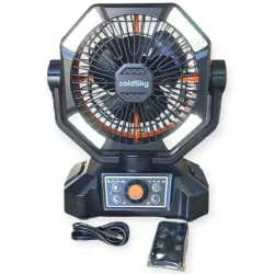 Ventilador Recargable - doble élice ColdSKY 