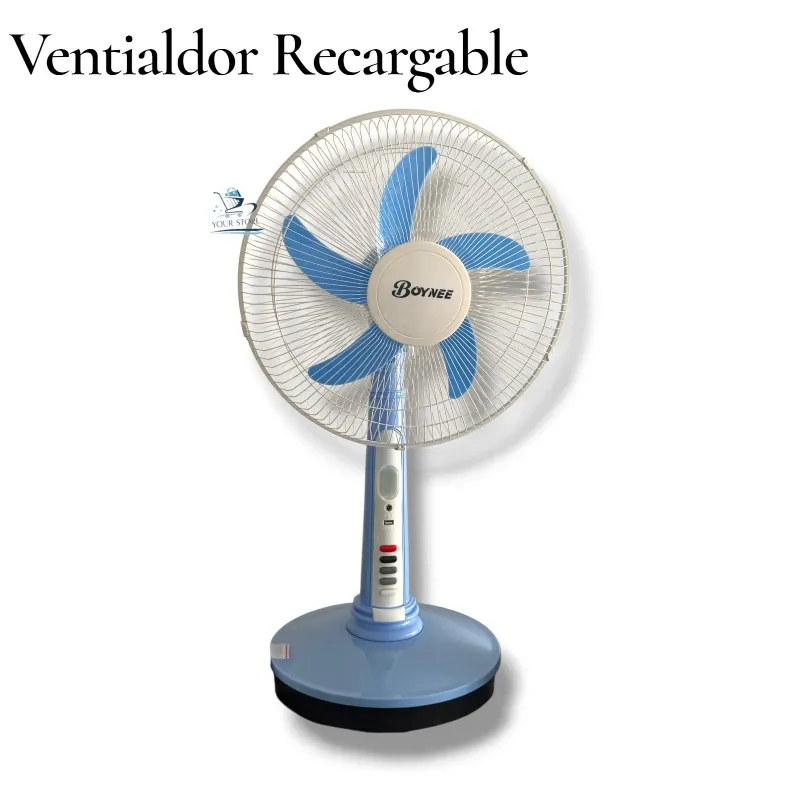 Ventiladores recargables