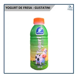 Yogurt de Fresa - Gustatini (500ml)