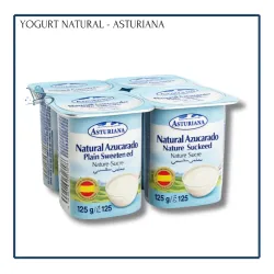 Yogurt Natural - Asturiana 125g (4u)