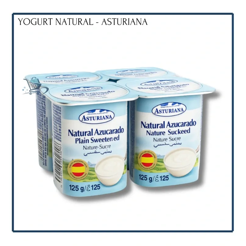 Yogurt Natural - Asturiana 125g (4u)