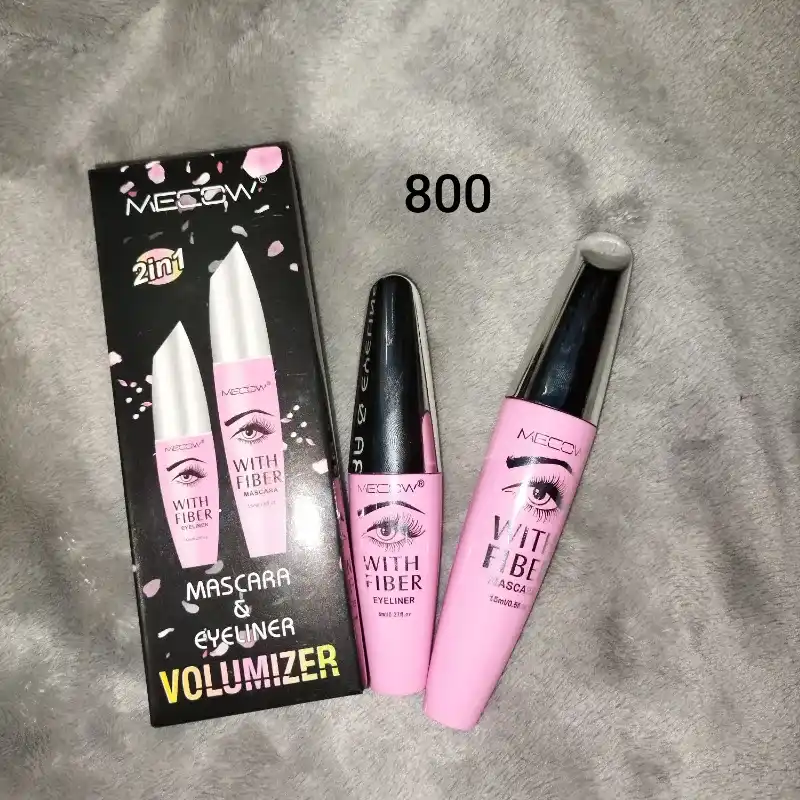 Mascara de pestañas+ delineador 