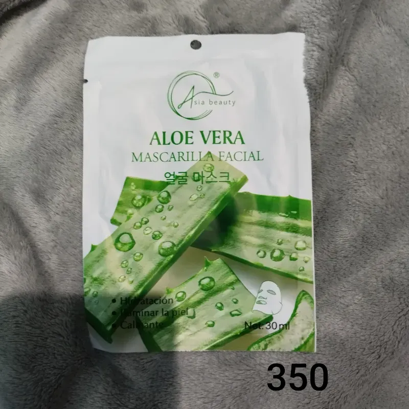 Mascarilla de aloe