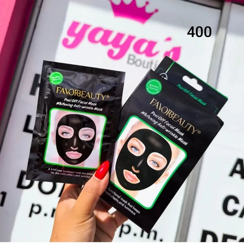 Mascarillas de puntos negros 