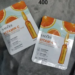 Mascarillas de velo vitamina c 