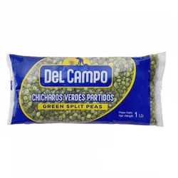 Chícharos verdes partidos Del Campo (454 g / 1 lb)