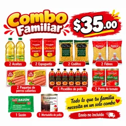 🎉 Combo Familiar por solo $35 🎉